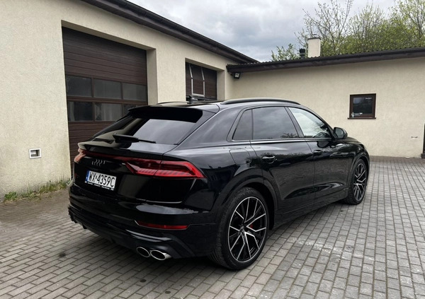 Audi SQ8 cena 370000 przebieg: 95300, rok produkcji 2019 z Baborów małe 172